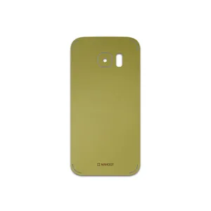 MAHOOT Matte-Gold Cover Sticker for Samsung Galaxy S7