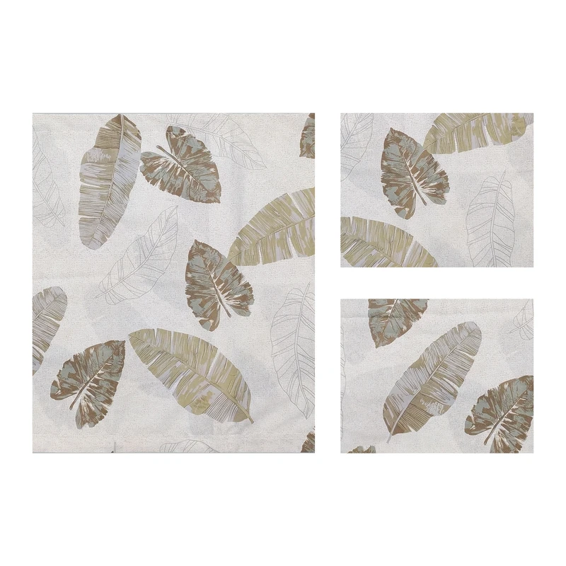 سرویس ملحفه آدنو مدل Lamella کد CH54 دونفره 3تکه