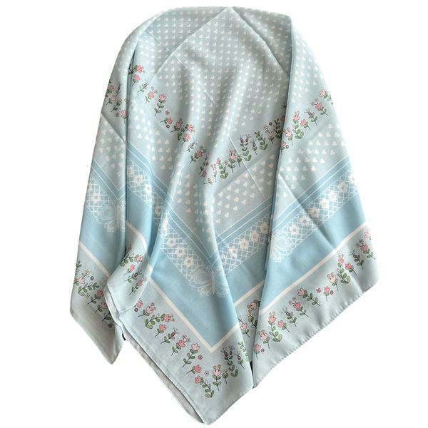 روسری دخترانه مدل قلب قلبی کد ۹۰