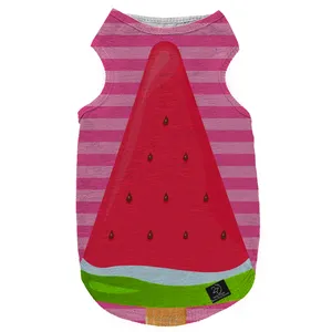لباس سگ و گربه 27 طرح Ice Watermelon کد MH568 سایز L