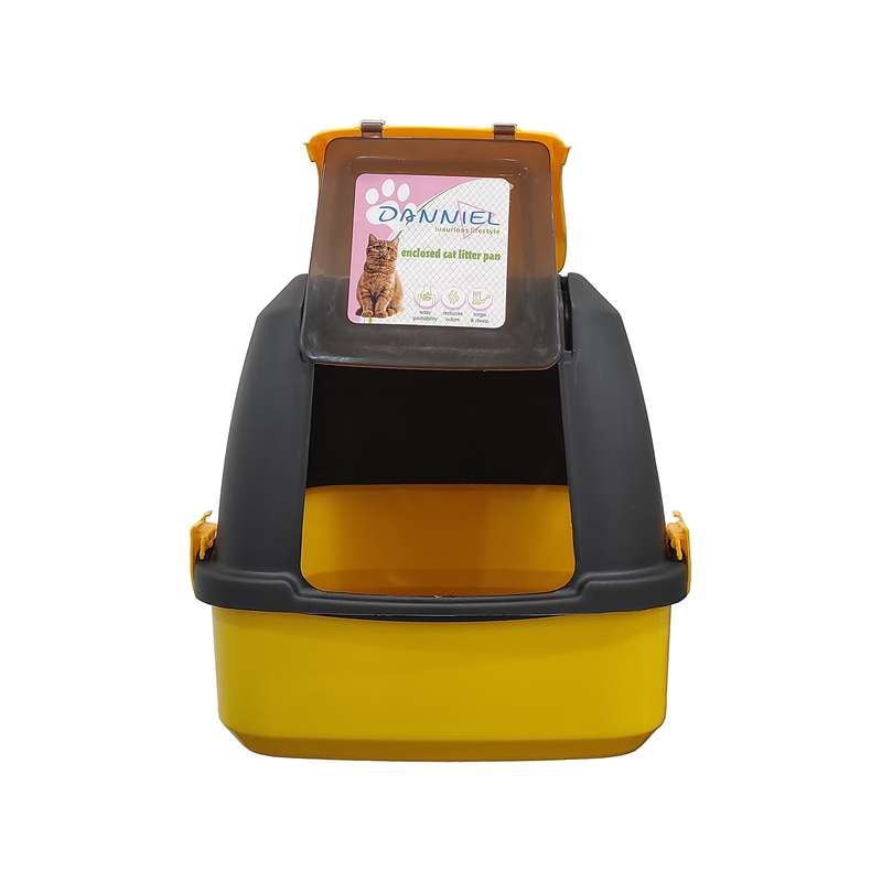 ظرف خاک گربه دنیل مدل مسقف XY-85