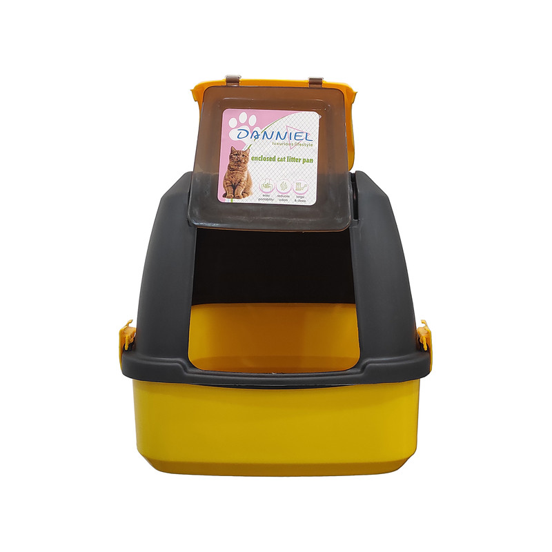 ظرف خاک گربه دنیل مدل مسقف XY-85