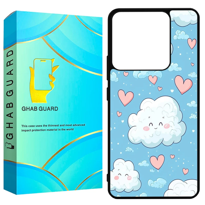 کاور قاب گارد طرح ابر مدل GN14 مناسب برای گوشی موبایل شیائومی Redmi Note 14 5G