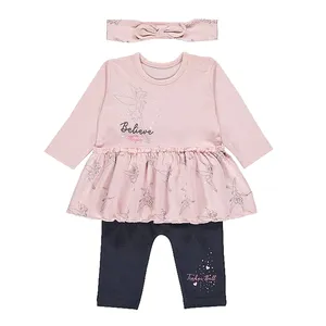 ست 3 تکه لباس دخترانه جورج مدل belive 