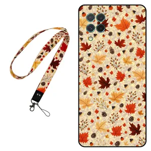 Megafone Fall 0017 Cover For Samsung Galaxy M62 / F62 Mobile Neckband