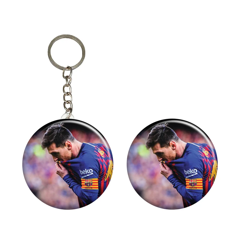 پیکسل ابیگل طرح لیونل مسی بارسلونا آرژانتین کد 009 به همراه جاکلیدی