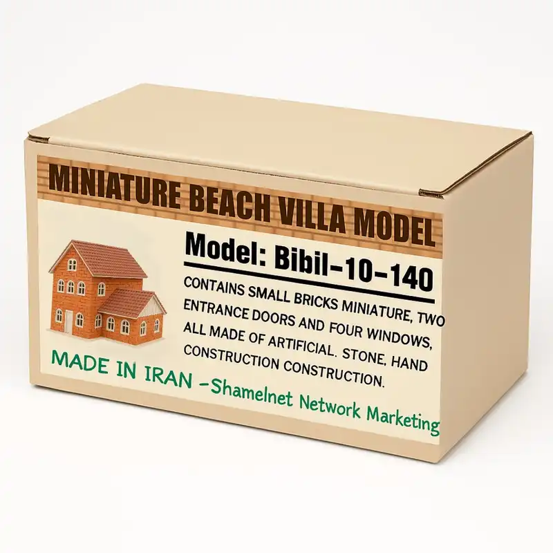 ساختنی 3780 تکه ماکت مینیاتوری مدل F_P طرح خانه انگلیسی