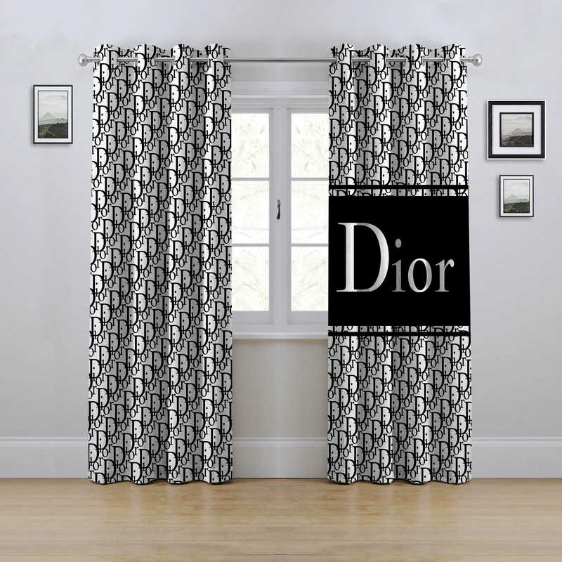 پرده مدل پانچی طرح دیور سایز 280x145 سانتی متر