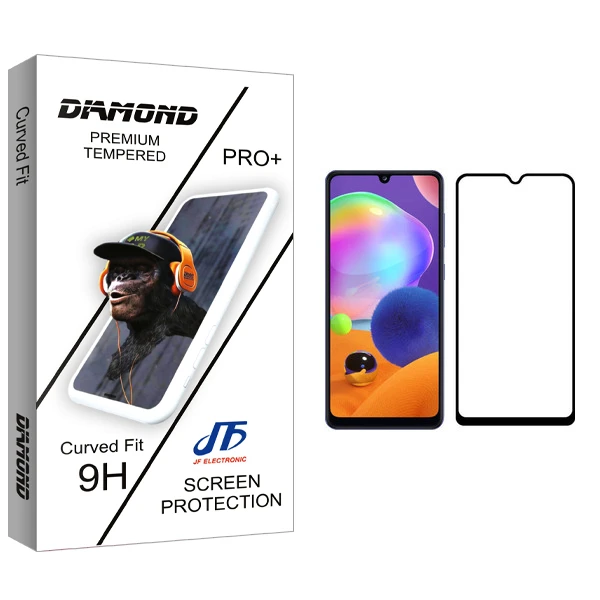محافظ صفحه نمایش جی اف مدل Diamond glass مناسب برای گوشی موبایل سامسونگ Galaxy A31