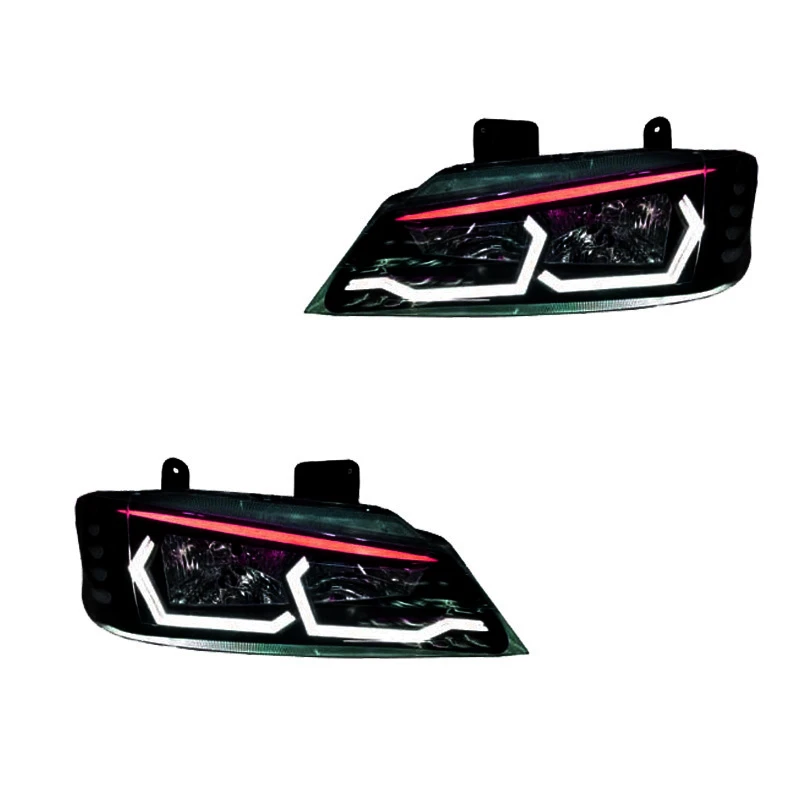 چراغ جلو خودرو گروه پژوهش صنعت مدرن مدل M6-WR مناسب برای پژو پارس بسته دو عددی