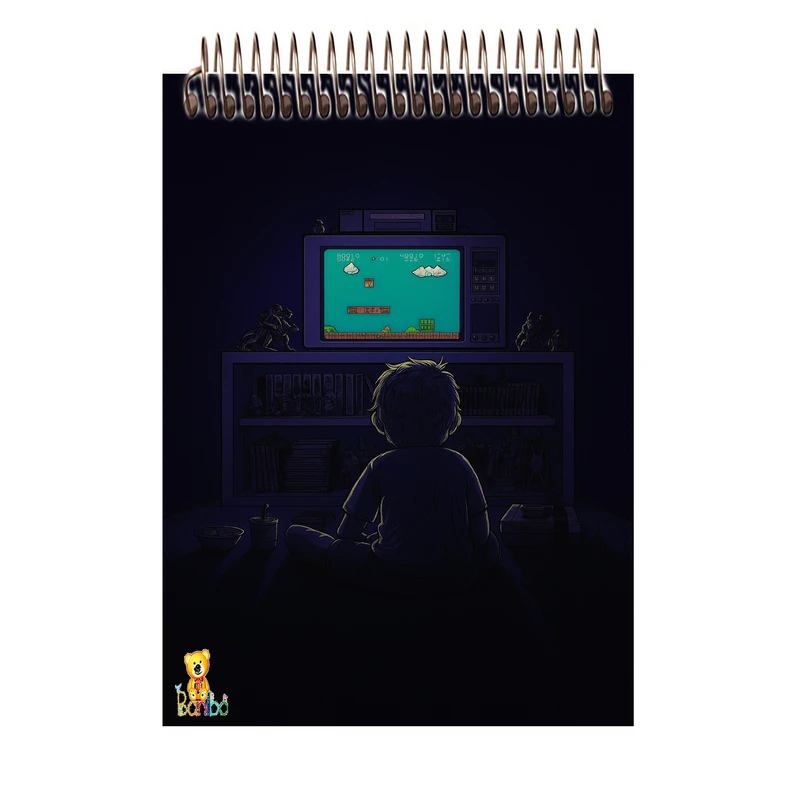 دفتر شطرنجی 100 برگ بانیبو مدل کارتونی کد 1147