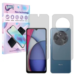 Bingo Tough model transparent screen protector suitable for Xiaomi Redmi A3 Pro mobile phone along with the back protector