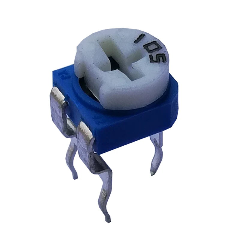 مقاومت پتانسیومتر 1 مگا اهم کد 105 بسته 10 عددی