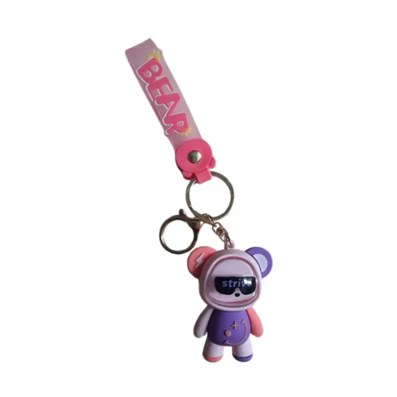 جا کلیدی مدل چراغ دار طرح خرس