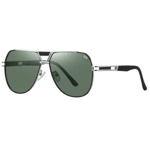 عینک آفتابی خلبانی (Aviator) مردانه آلبرت وگ مدل JS8549C125P144 Polarized G15 Flex