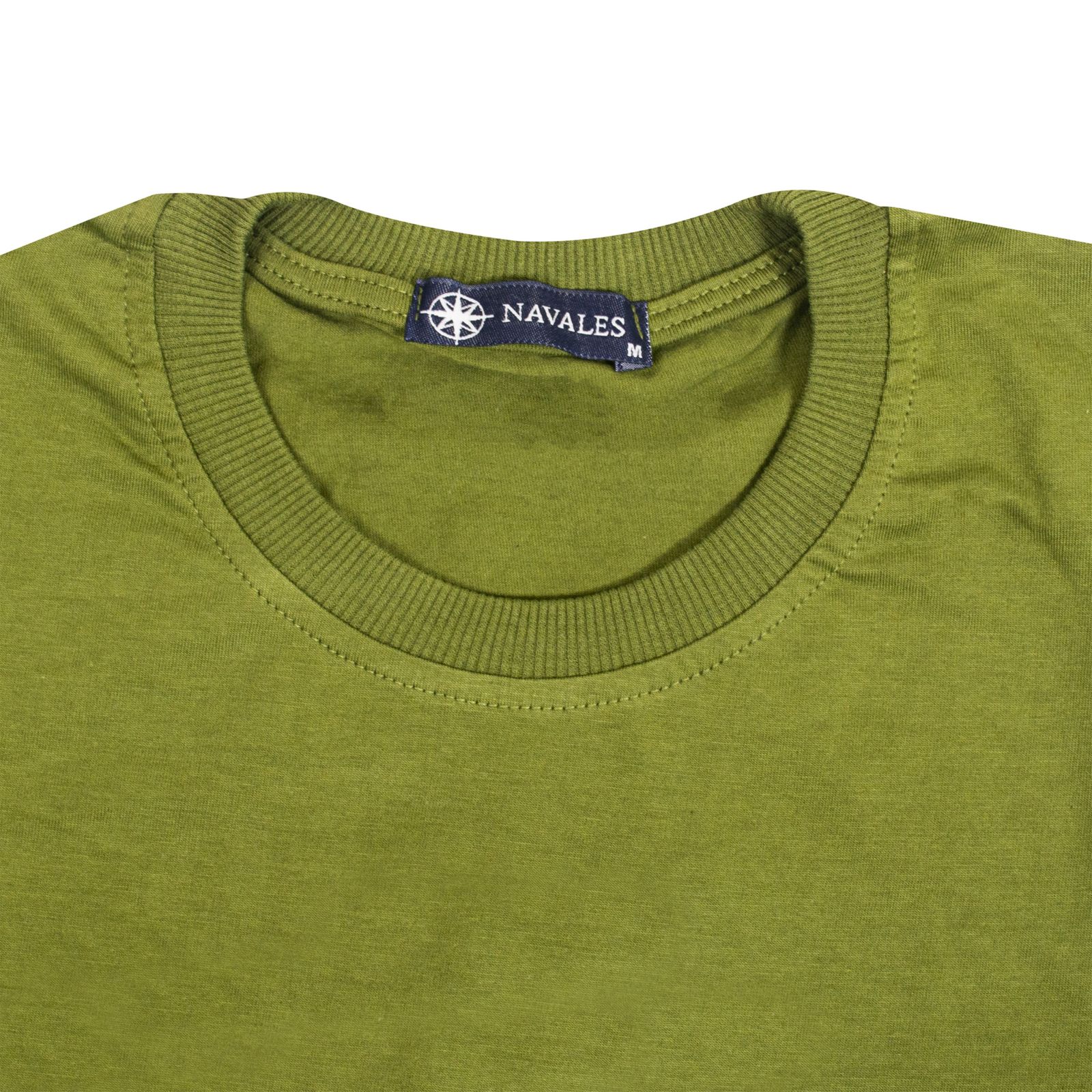 تی شرت آستین کوتاه مردانه ناوالس مدل OCEAN SS TEES-M رنگ زیتونی -  - 2