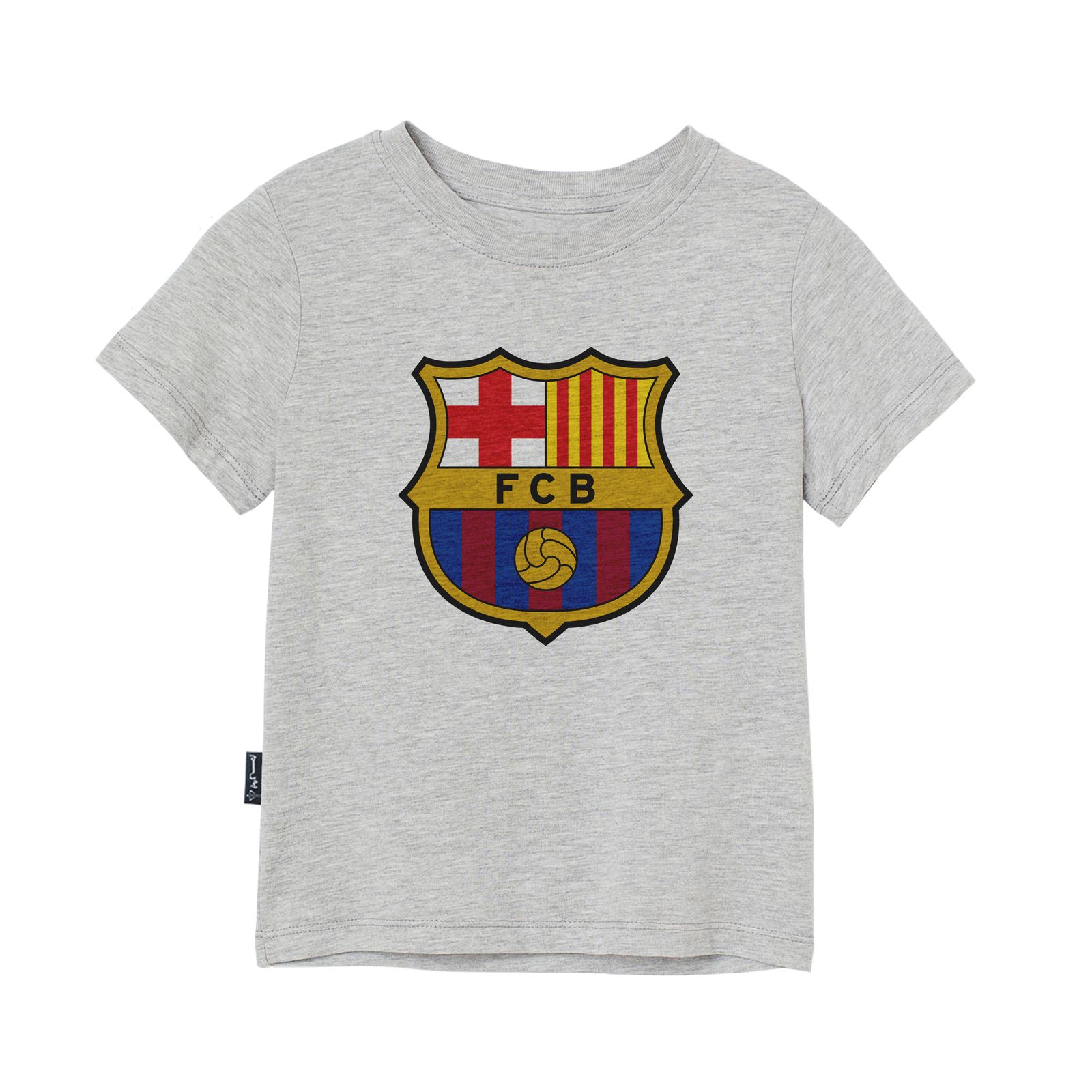 تی شرت آستین کوتاه دخترانه به رسم مدل بارسلونا کد 1113 -  - 1