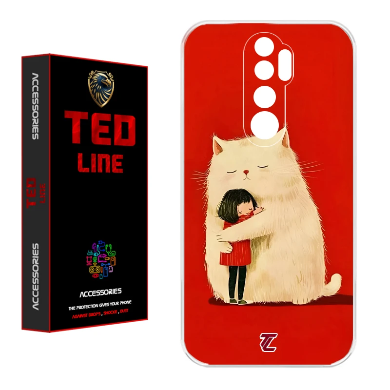 کاور تدلاین طرح گربه کد 1170 مناسب برای گوشی موبایل شیائومی Redmi Note 8 Pro