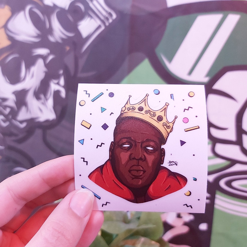 استیکر لپ تاپ طرح رپر کد 0025