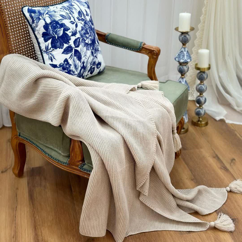 شال مبل مدل کلاسیک سایز 142×175 سانتیمتر