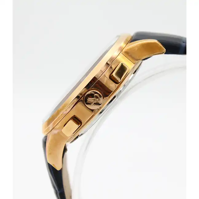 ست ساعت مچی عقربه ای زنانه و مردانه مدل سه موتور کرنوگراف ژاپنی 443