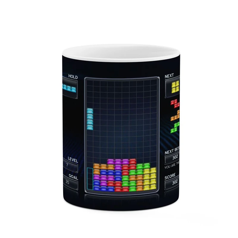 ماگ کاکتی مدل بازی تتریس Tetris کد mgh30764