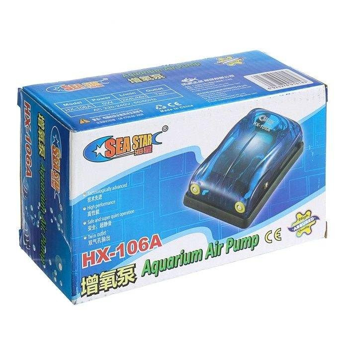 پمپ هوا آکواریوم سی استار مدل HX-106A