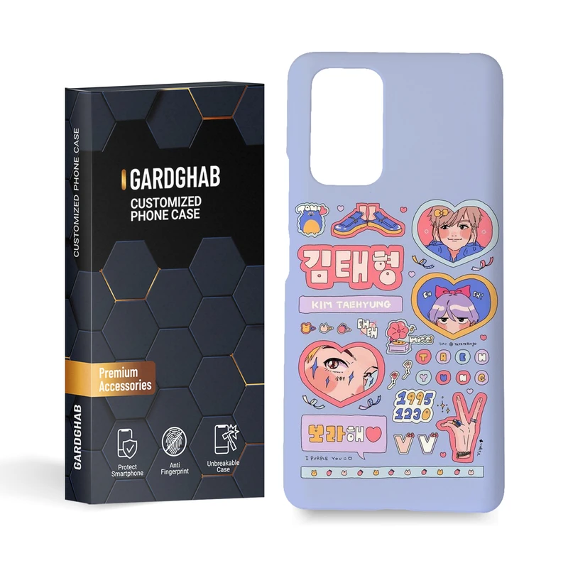 کاور گارد قاب مدل دخترانه مناسب برای گوشی موبایل شیائومی Redmi note 10 pro 4g