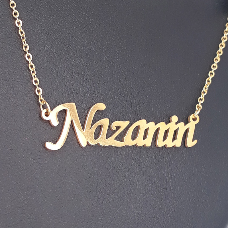 گردنبند زنانه آی جواهر مدل نازنین کد M1012