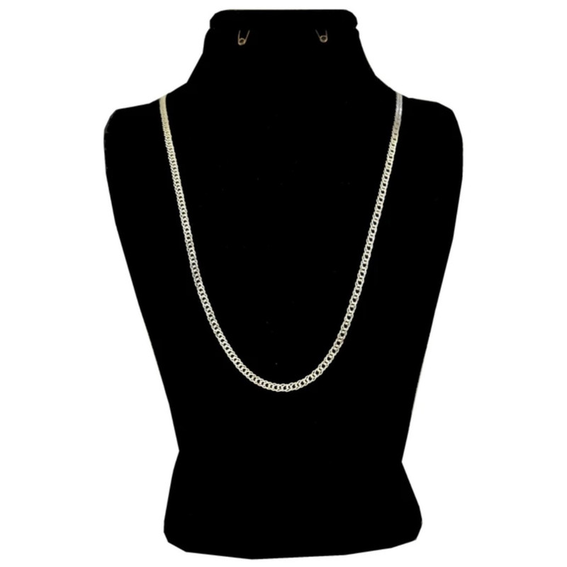 زنجیر نقره زنانه مدل دوبل کد roz7 زنجیر نقره زنانه مدل دوبل کد roz7