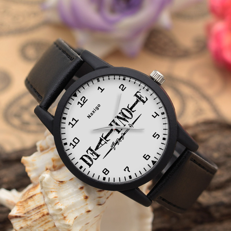 ساعت مچی عقربه ای ناکسیگو مدل Death Note کد LF6789 ساعت مچی عقربه ای ناکسیگو مدل Death Note کد LF6789