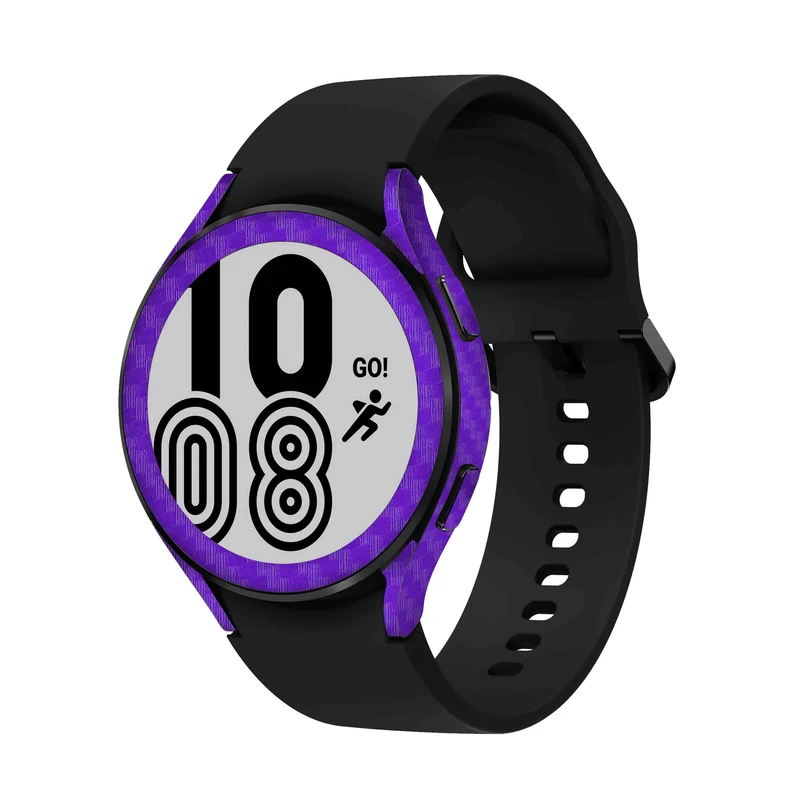  برچسب ماهوت طرح Purple-Fiber مناسب برای ساعت هوشمند سامسونگ Watch4 44mm
