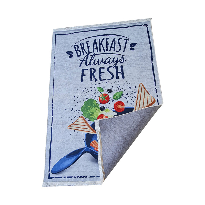 فرش پارچه ای مدل فرشینه طرح آشپزخانه کد 419