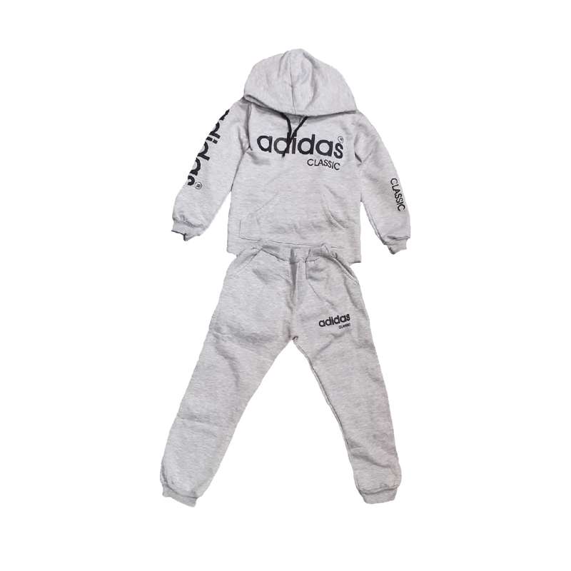 ست هودی و شلوار پسرانه مدل کلاه دار