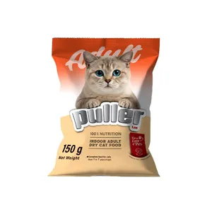 غذای خشک گربه بالغ پولر مدل Adult طعم مرغ وزن 150 گرم