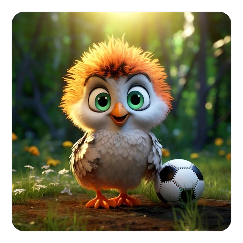 مگنت کاکتی طرح حیوانات کارتونی مدل mp28816