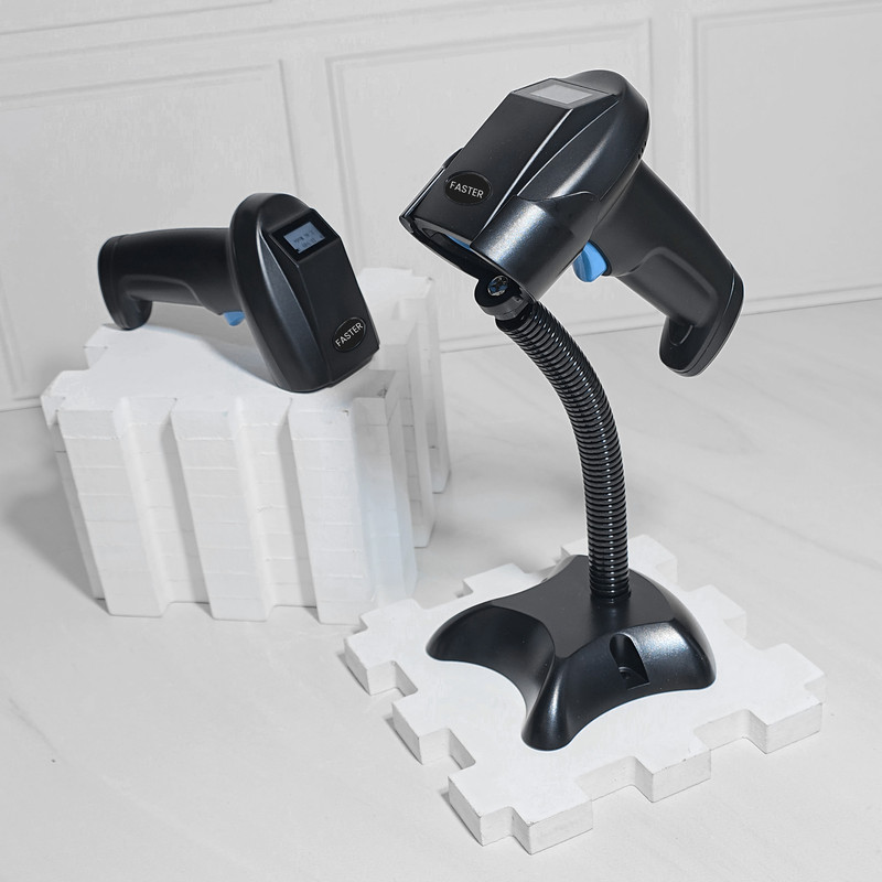 بارکد خوان سه بعدی فستر مدل Ultra Power کد Ai-V4 به همراه پایه