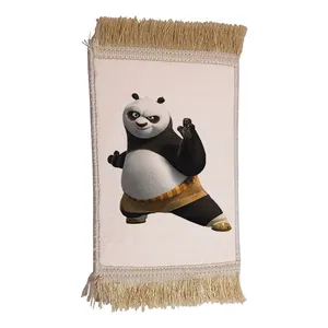 فرش ماشینی دیوارکوب مدل پاندا کونگ فو کار کد 85