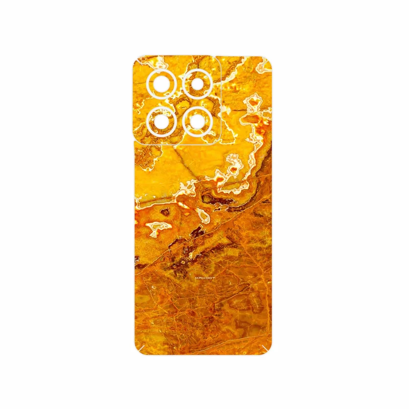 برچسب پوششی ماهوت مدل Gold Marble مناسب برای گوشی موبایل موتورولا Edge 60 Pro