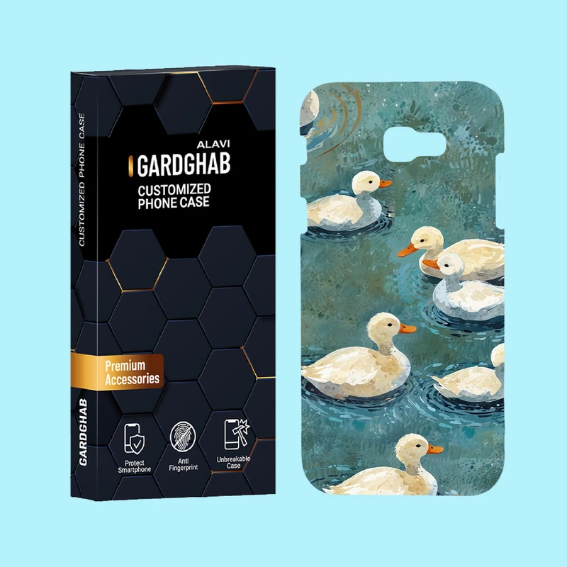 کاور گارد قاب علوی مدل حیوانات مناسب برای گوشی موبایل سامسونگ Galaxy A720 / A7 2017