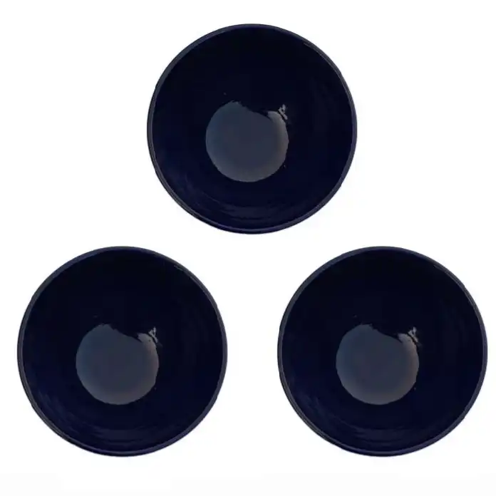 کاسه سفالی مدل ماست خوری بسته 3 عددی