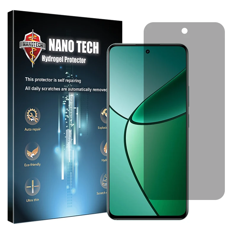 محافظ صفحه نمایش حریم شخصی نانو تک مدل Tough مناسب برای گوشی موبایل ریلمی 12 Plus