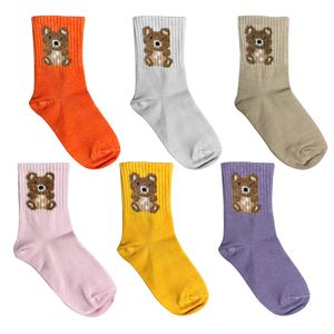 جوراب دخترانه تن پوش هنگامه مدل بوکله تدی مجموعه 6 عددی