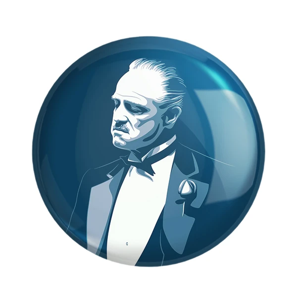 مگنت خندالو طرح پدرخوانده The Godfather کد 10152
