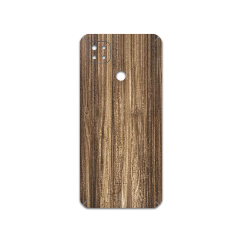 برچسب پوششی ماهوت مدل Light-Walnut-Wood مناسب برای گوشی موبایل شیائومی Redmi 9 Activ