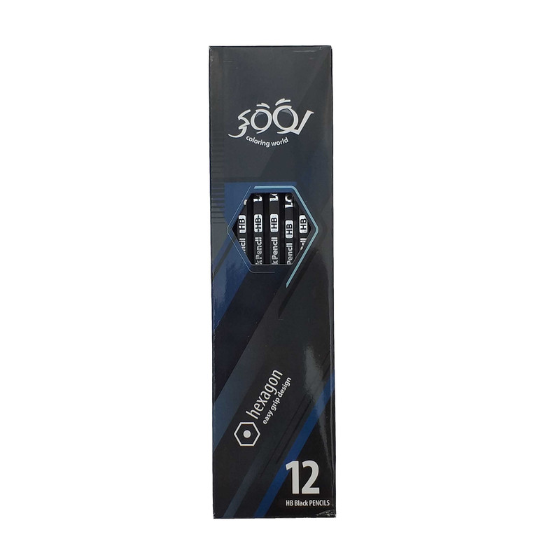مداد مشکی لوکی مدل M2024 بسته 12 عددی مداد مشکی لوکی مدل M2024 بسته 12 عددی