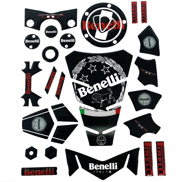برچسب بدنه موتور سیکلت وارون مدل W-83-BLK مناسب برای بنلی 300 بسته 25 عددی