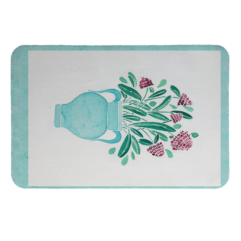پادری طرح گل کد 9115 سایز 80x110 سانتی متر