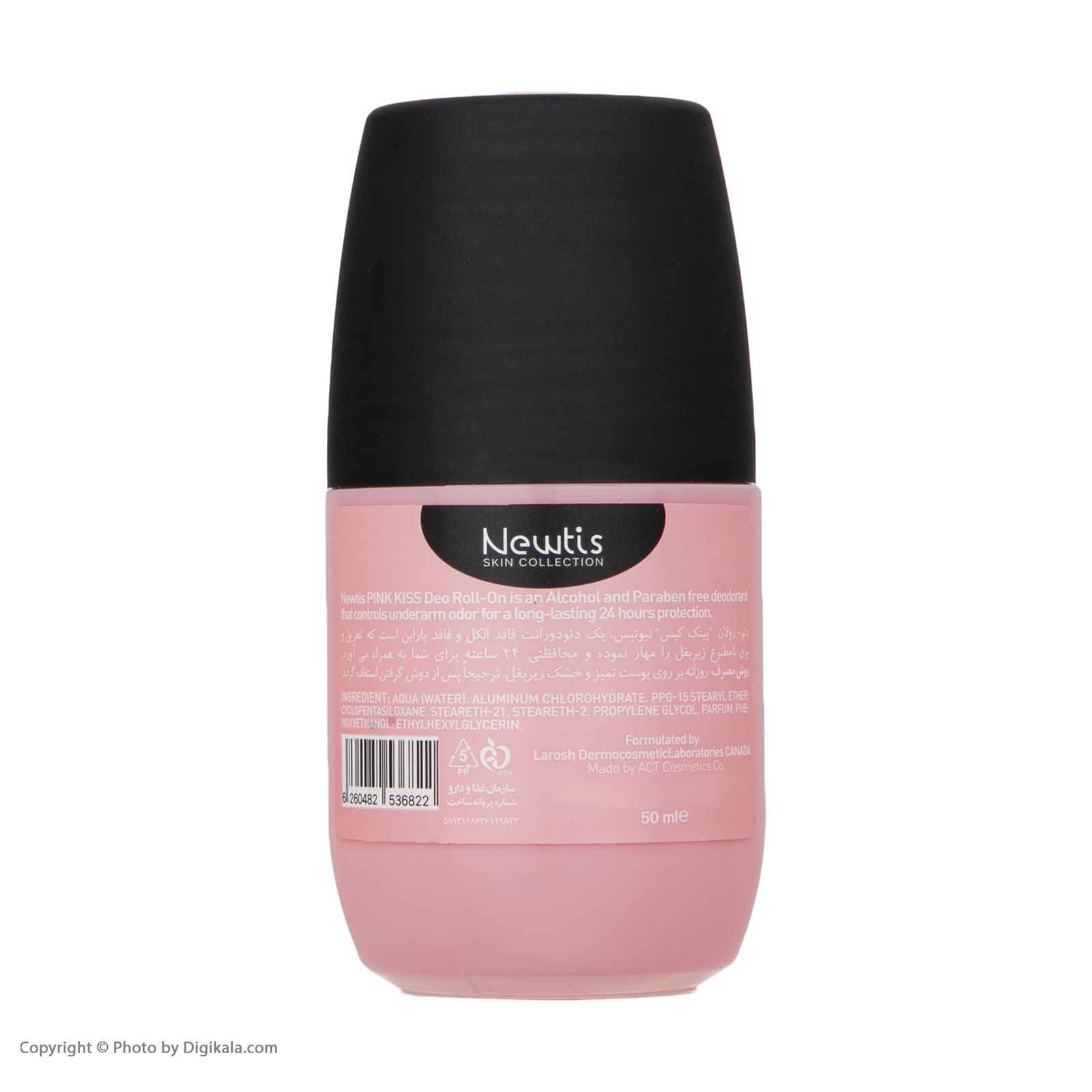 رول ضد تعریق زنانه نیوتیس مدل Pink Kiss حجم 50 میلی لیتر -  - 3