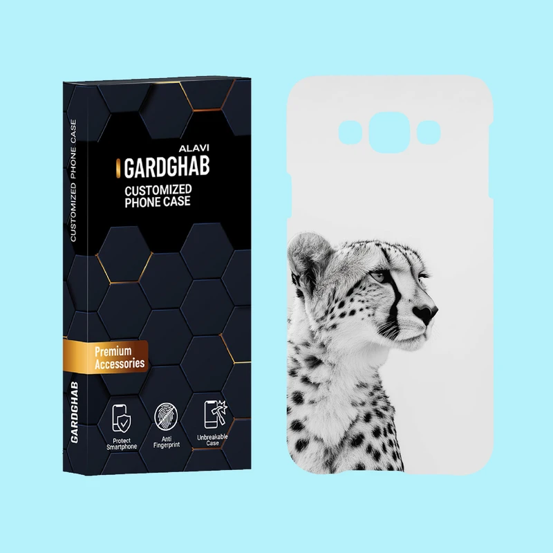 کاور گارد قاب علوی مدل حیوانات مناسب برای گوشی موبایل سامسونگ Galaxy E7 2015